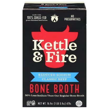 Kettle And Fire - Bone Broth Ls Clssc Beef - CS of 6-16.9 OZ