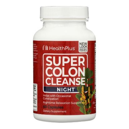 Health Plus - Colon Cleanse Super Night - EA of 1-60 CAP