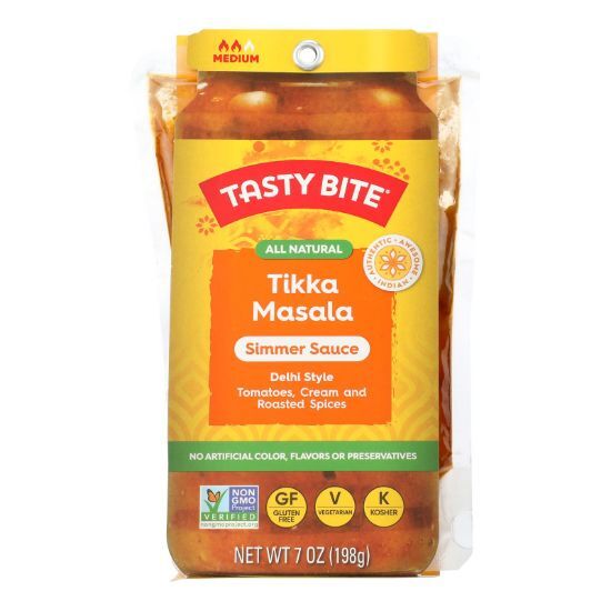 Tasty Bite - Simmer Sauce Tikka Masala - CS of 10-7 OZ