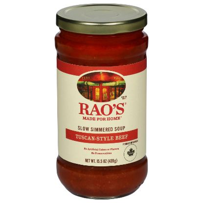 Rao's - Soup Tuscan Style Beef - CS of 6-15.5 FZ