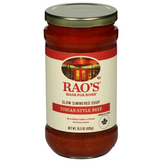 Rao's - Soup Tuscan Style Beef - CS of 6-15.5 FZ