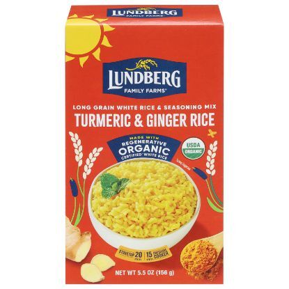 Lundberg Family Farms - Rice Og2 White Tmrc Gngr - CS of 6-5.5 OZ