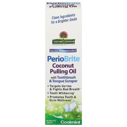 Nature's Answer - Pulling Oil Cnut Cool Mnt - EA of 1-8 FZ