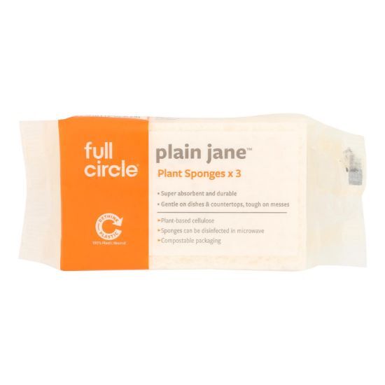 Full Circle Home - Plant Sponges 3 Pack - CS of 6-CT