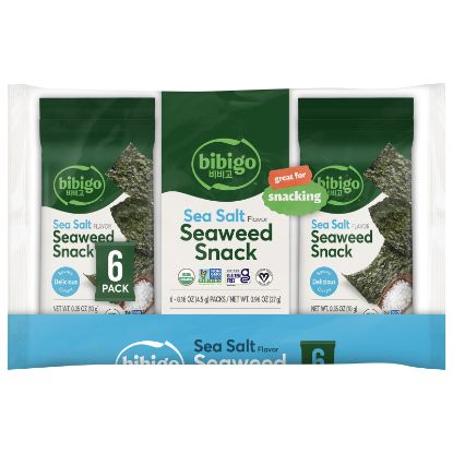 Bibigo - Seaweed Og2 Snack Sea Slt - CS of 6-6/.16 OZ