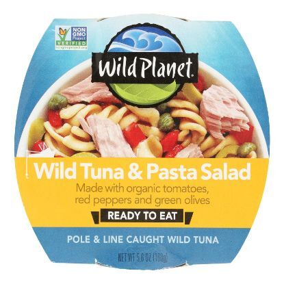 Wild Planet - Salad Wild Tuna Pasta - CS of 9-5.6 OZ