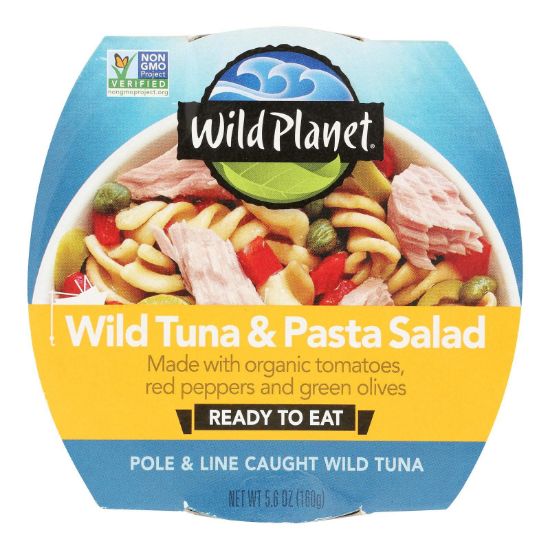 Wild Planet - Salad Wild Tuna Pasta - CS of 9-5.6 OZ