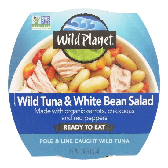 Wild Planet - Salad Wild Tuna White Bn - CS of 9-5.6 OZ