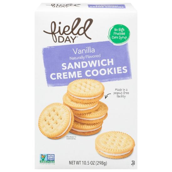Field Day - Cookies Van Sndwch Creme - CS of 12-10.5 OZ