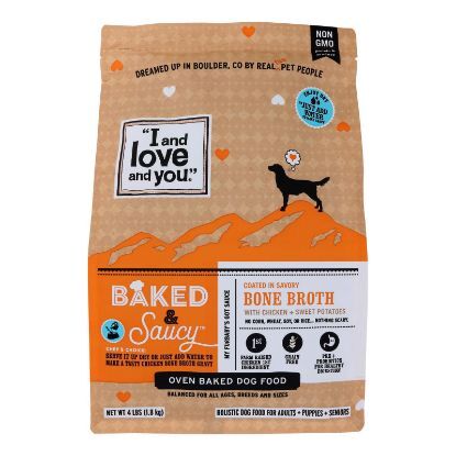 I And Love And You - Dog Food Chkn & Sweet Pot - CS of 4-4 LB