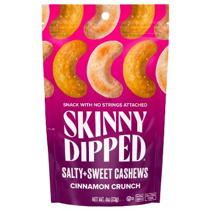 Skinnydipped - Cashews Cinn Crunch - CS of 10-4 OZ