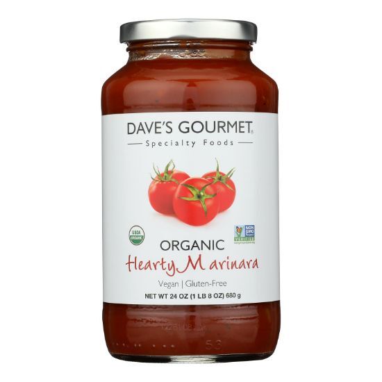 Dave's Gourmet - Pasta Sce Og2 Hrty Mrnra - CS of 6-24 OZ