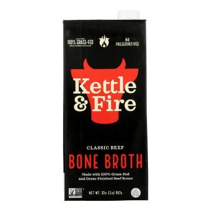 Kettle And Fire - Bone Broth Classic Beef - CS of 8-32 OZ