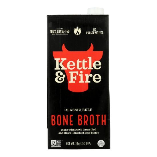 Kettle And Fire - Bone Broth Classic Beef - CS of 8-32 OZ