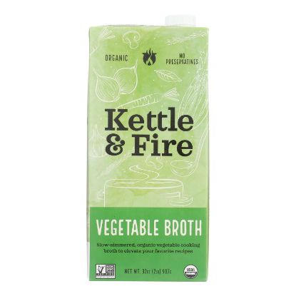 Kettle And Fire - Broth Og2 Vegetable - CS of 8-32 OZ