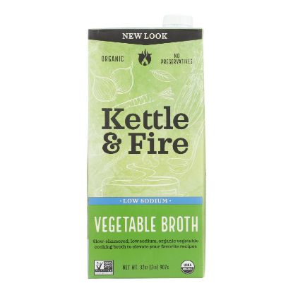 Kettle And Fire - Broth Og2 Veg Low Sodium - CS of 8-32 OZ