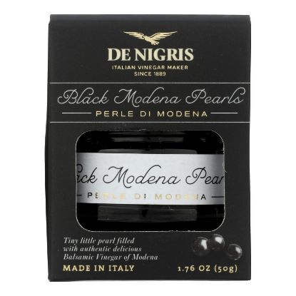 De Nigris - Black Modena Pearls - CS of 6-1.76 OZ