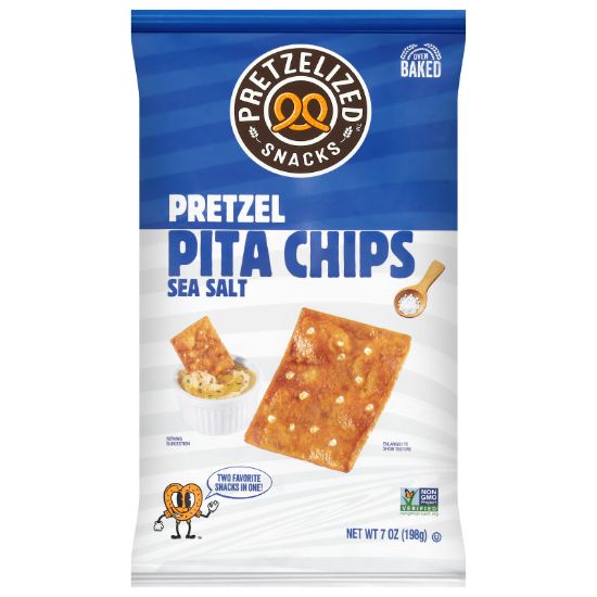 Pretzelized - Pita Chip Sea Salt - CS of 12-7 OZ