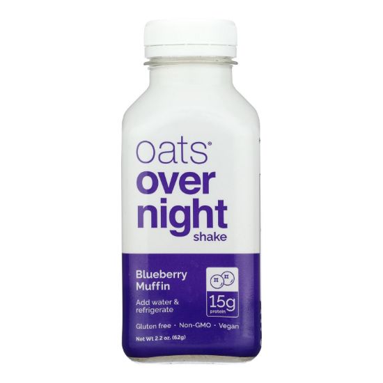 Oats Over Night - Shk Ovrnt Oat Blubry Mufn - CS of 10-2.2 OZ