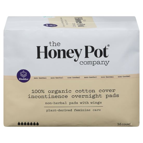 The Honey Pot - Pad Incont Ovrnt Non Hrbl - EA of 1-16 CT