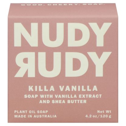Nudy Rudy - Soap Killa Vanilla - EA of 1-4.2 OZ