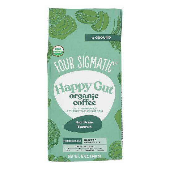 Four Sigmatic - Ground Coff Og2 Happy Gut - CS of 8-10 OZ