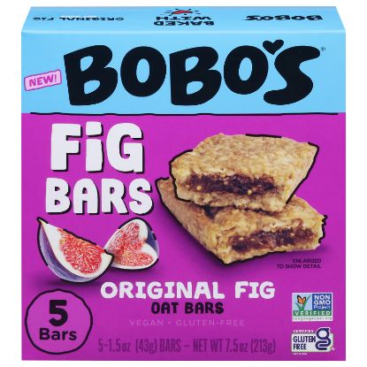 Bobo's Oat Bars - Fig Bar Original - CS of 6-5/1.5 OZ