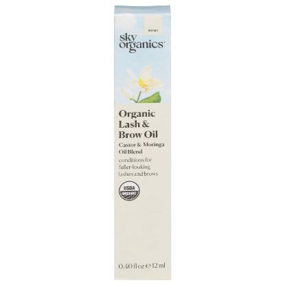 Sky Organics - Oil Og2 Lash & Brow - EA of 1-.40 FZ