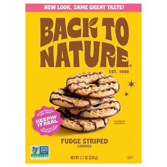 Back To Nature - Cookie Fudge Striped - CS of 6-7.7 OZ