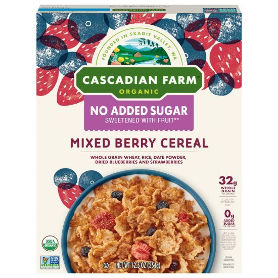 Cascadian Farm - Cereal Og2 Ns Mixed Berry - CS of 10-12.5 OZ