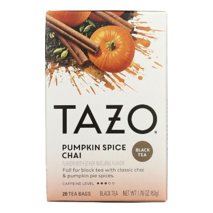 Tazo Tea - Tea Pumpkin Spice Chai - Case of 6-20 BAG