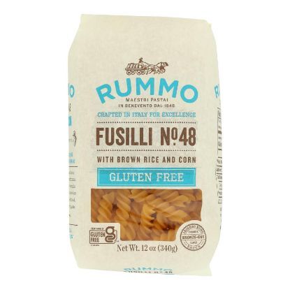 Rummo - Pasta Gluten Free Fusilli - Case of 12-12 OZ