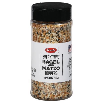 Streit's - Matzo Topper Everything - CS of 12-10 OZ