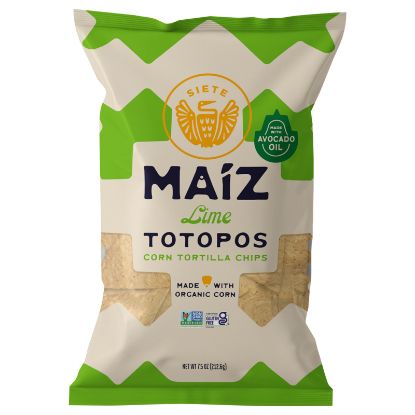 Siete - Tort Chip Og3 Corn Lime - CS of 6-7.5 OZ