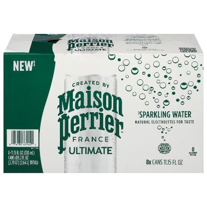 Maison Perrier - Sparkling Water Unflavord - CS of 3-8/11.15Z