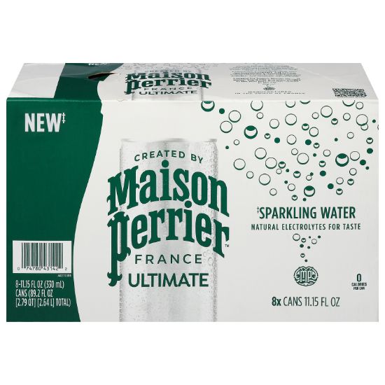 Maison Perrier - Sparkling Water Unflavord - CS of 3-8/11.15Z