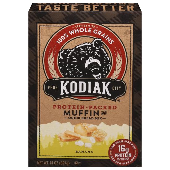 Kodiak Cakes - Muffin Mix Banana - CS of 6-14 OZ
