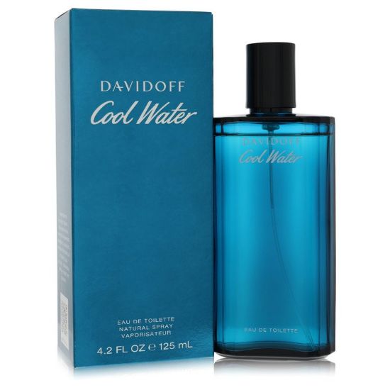 Cool Water by Davidoff Eau De Toilette Spray 4.2 oz for Men