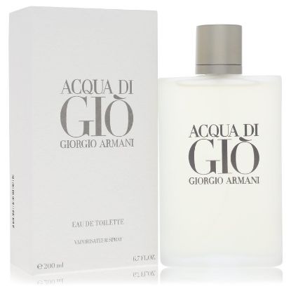 Acqua Di Gio by Giorgio Armani Eau De Toilette Spray 6.7 oz for Men