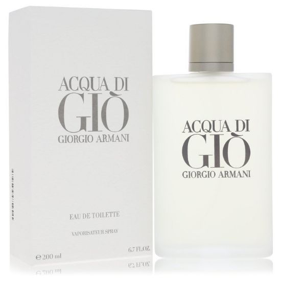 Acqua Di Gio by Giorgio Armani Eau De Toilette Spray 6.7 oz for Men