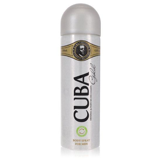 Cuba Gold by Fragluxe Deodorant Spray (unboxed) 6.7 oz for Men
