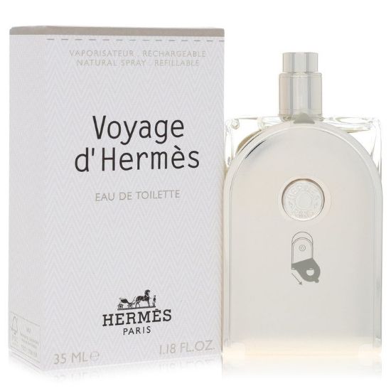 Voyage D'Hermes by Hermes Eau De Toilette Spray Refillable (Unisex) 1.18 oz for Men