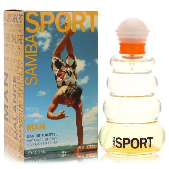 Samba Sport by Perfumers Workshop Eau De Toilette Spray 3.3 oz for Men