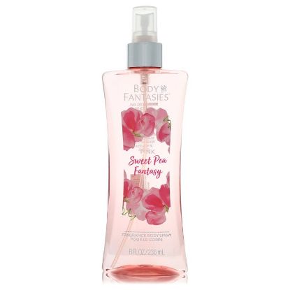 Body Fantasies Signature Pink Sweet Pea Fantasy by Parfums De Coeur Body Spray 8 oz for Women