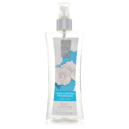 Body Fantasies Signature Fresh White Musk by Parfums De Coeur Body Spray 8 oz for Women