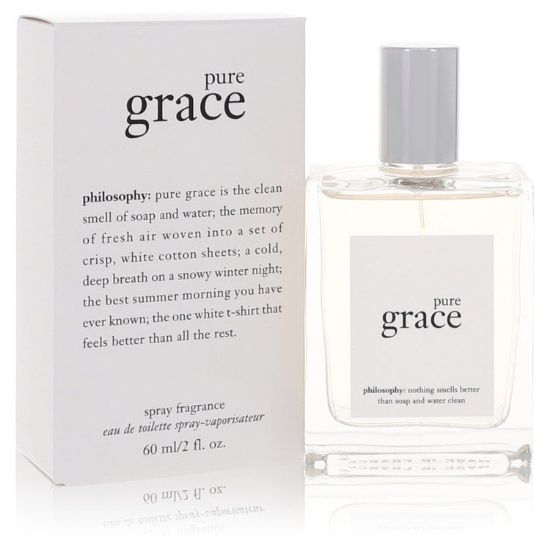 Pure Grace by Philosophy Eau De Toilette Spray 2 oz for Women