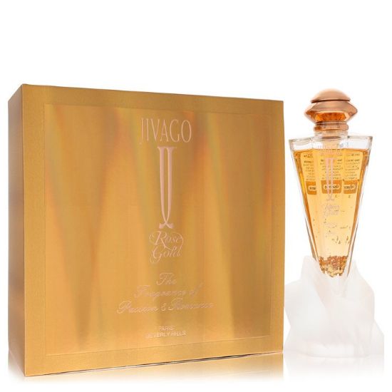 Jivago Rose Gold by Ilana Jivago Eau De Parfum Spray 2.5 oz for Women