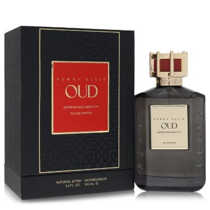 Perry Ellis Oud Saffron Rose Absolute by Perry Ellis Eau De Parfum Spray 3.4 oz for Women