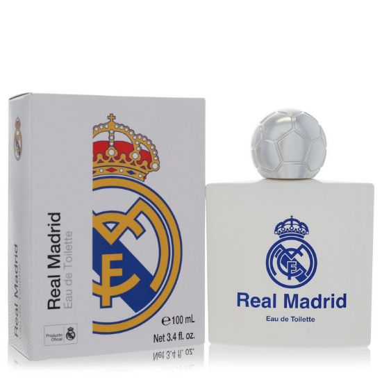 Real Madrid by Air Val International Eau De Toilette Spray 3.4 oz for Men