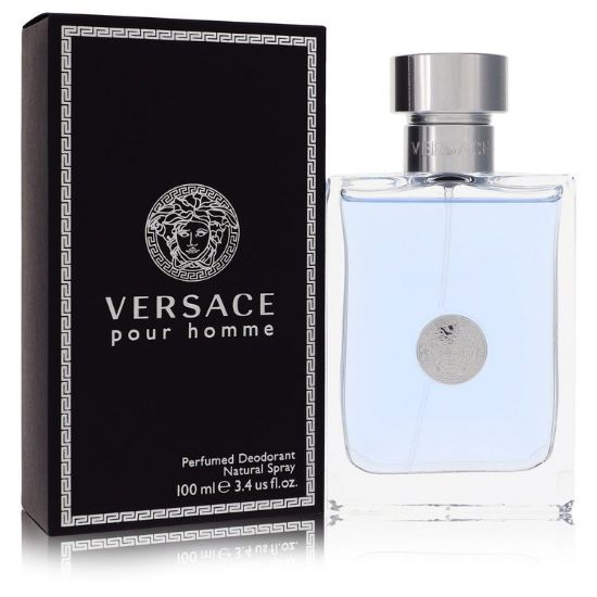 Versace Pour Homme by Versace Deodorant Spray 3.4 oz for Men